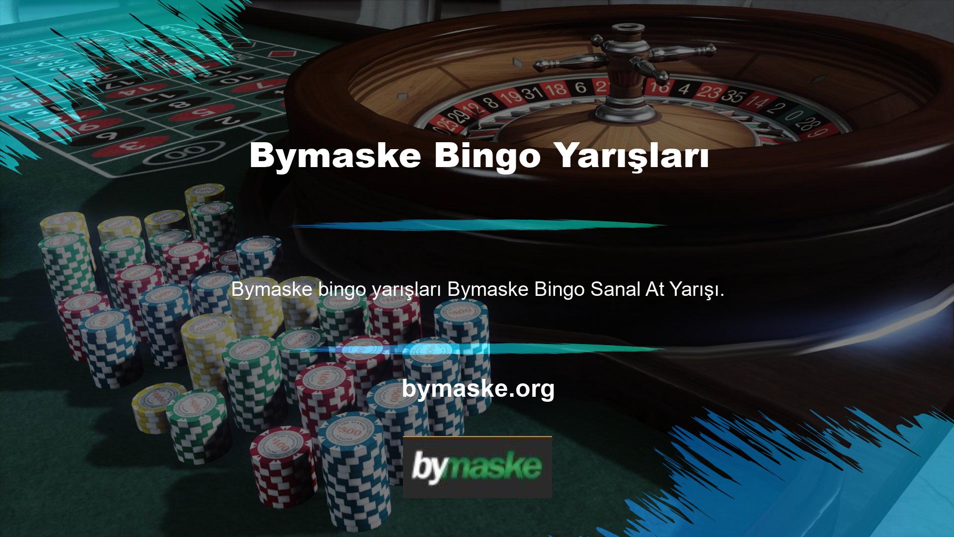 Bymaske Bingo artık resmi web sitesinde mevcut