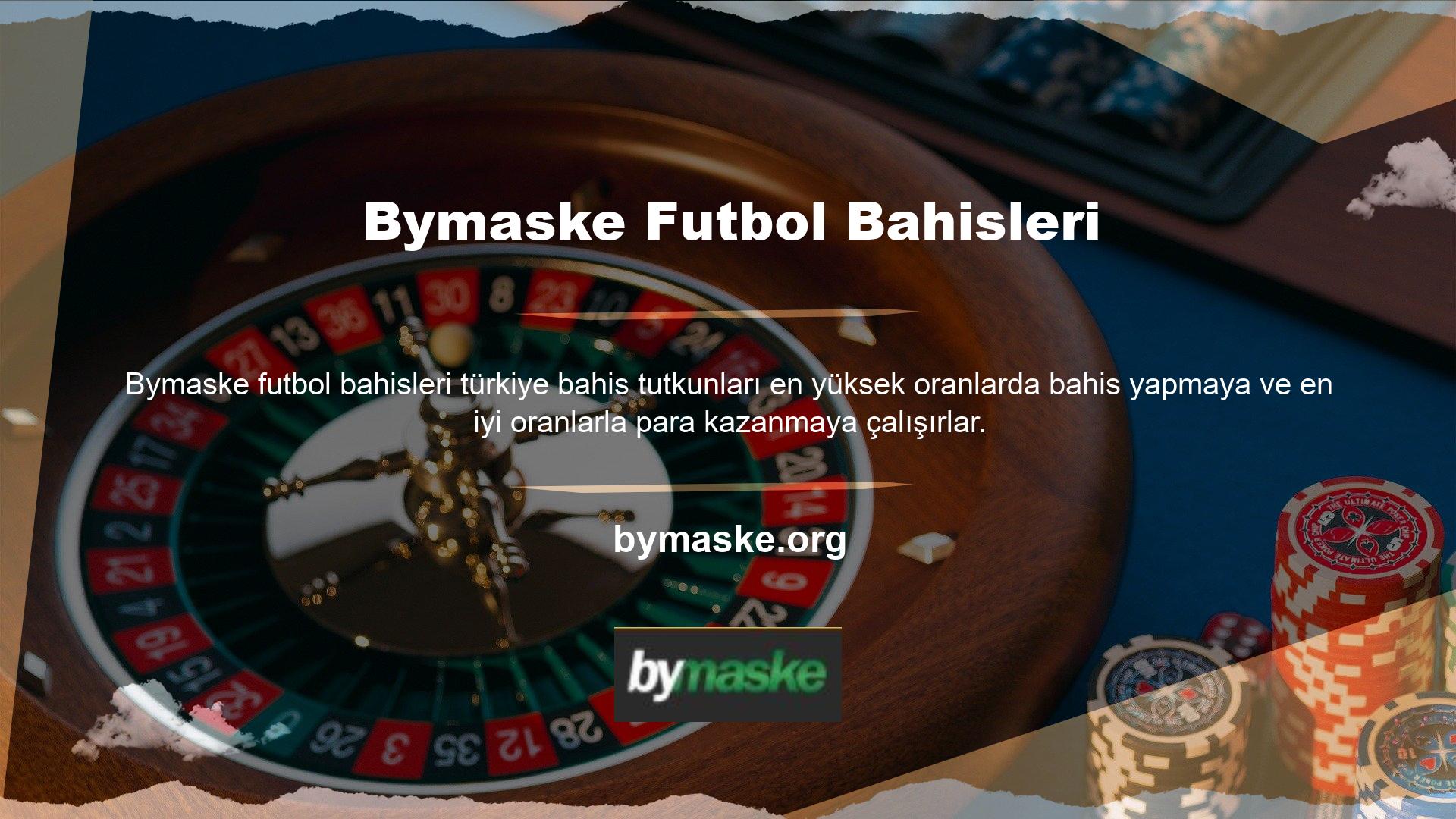 Bunu yapmak için önce her bahis sitesinin bir üyesi olacaksınız, daha sonra Tahmini Bahis Yüzdesine göre Bymaske Türkiye Premier Lig puanları kazanacak