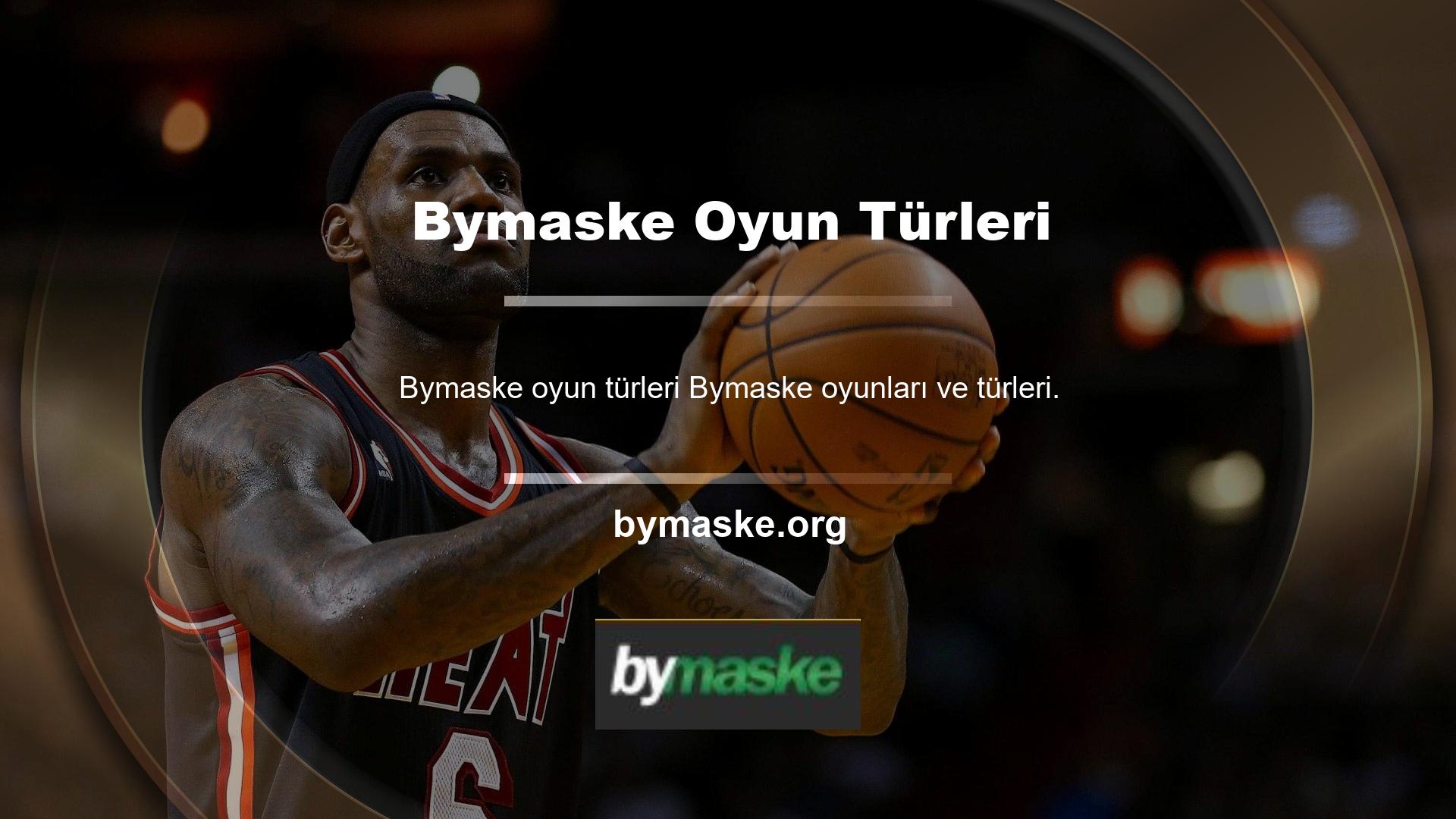 Bymaske oyunları da onları diğer sitelerden ayıran özelliklere sahiptir